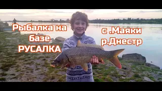 Рыбалка на базе Русалка,р.Днестр,с Маяки