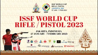 10m AirPistol Mixed Team Awarding Ceremony - 2023 Jakarta (INA) - ISSF World Cup Rifle/Pistol