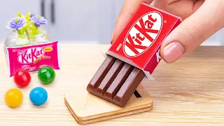 Amazing KITKAT Cake | Best Miniature Cake Decorating Ideas | Rainbow Kitkat Chocolate Cake Recipes