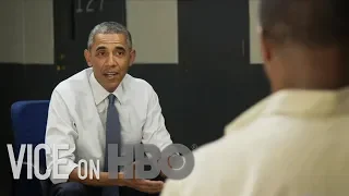 We Followed Obama During His Visit To A Federal Prison | HBO Special Report