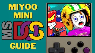 MS-DOS on the Miyoo Mini | How to set up and play | Mouse controls |  Settings fixes | Tutorial