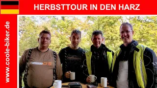 🇩🇪 Autumn tour in the Harz Mountains 2015 - A travel documentation - HD - Motorbike tour Coole-Biker