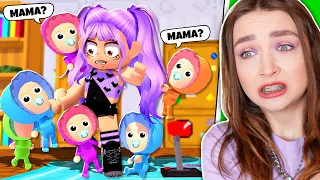 Я САМАЯ УЖАСНАЯ МАМА в ADOPT ME ROBLOX 👶🏻