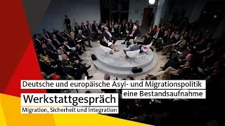 #CDUwerkstatt: Deutsche und europäische Asyl- und Migrationspolitik - eine Bestandsaufnahme