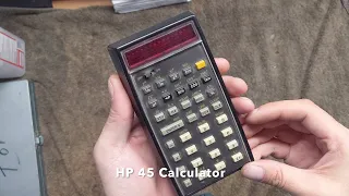 HP 45 Vintage Calculator