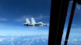 Chinese jet, US Air Force plane nearly collide over South China Sea