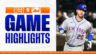 Pete Alonso Homers, Mets Take Series Finale vs. Cubs