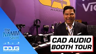 Check Out CAD Audio's STUNNING New Products! [NAMM 2023 Booth Tour]