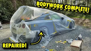 Rebuilding A 1000hp Nissan GT-R From Auction! (Part 14) PAINT READY!!!