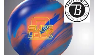 Storm Sure Lock Bowling Ball Review vs Lock by TamerBowling.com