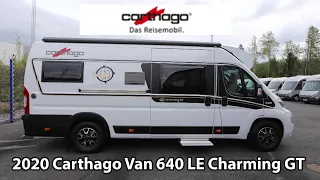 Carthago Van GT 640 LE Charming 2020 Camper Van 6,36 m