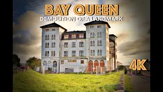 BAY QUEEN HOTEL  DEMOLITION OF A LANDMARK - 4K (BALQUEEN HYDRO) (BALLAQUEENEY) Port St. Mary