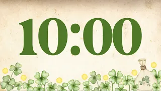 10 Minute Fun Saint Patrick’s Day Timer (Glockenspiel Tones at End)