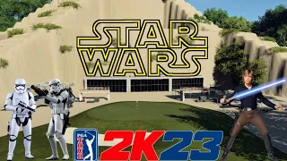 Star Wars Golf In PGA Tour 2K23 | May The Force Be With You