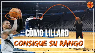 🤫 4 CLAVES para AUMENTAR tu RANGO | Mecánica de tiro de Damian Lillard 🏀 Mejora tu tiro #2