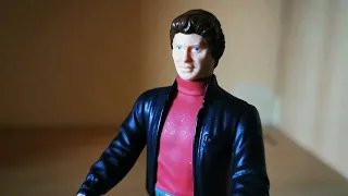 FIGURA DE MICHAEL KNIGHT (EL COCHE FANTÁSTICO) 1982 KENNER DAVID HASSELHOFF FIGURE KNIGHT RIDER