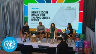 Media’s Social Impact Role: Shaping Gender Norms | SDG Media Zone | United Nations