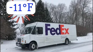 Delivering FedEx in Sub-Zero Temperatures
