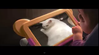 Wreck It Ralph 2 Meme - Baby Moana Screaming Cat Getting Spanked