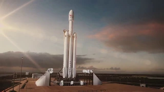 Завтра Falcon Heavy отправится на орбиту Марсу