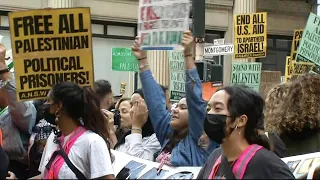 Hundreds gather in SF to rally for freedom for Palestine in wake of Middle East conflict