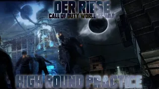 COD Zombies: World at War Solo Der Riese High Round Attempts