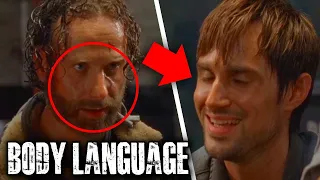 Body Language Analyst Reacts To Rick Threatens Gareth | The Walking Dead