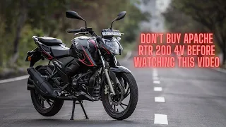 Don't buy Apache RTR 200 4v before watching this video | Detailed Review