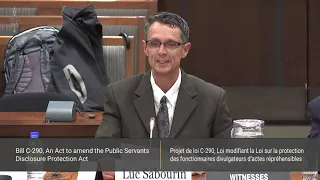 Former CBSA officer, Luc Sabourin, shares his whistleblowing story.