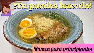 "¡Tú Puedes Hacerlo! JAPÓN TOCA TU PUERTA  "El Ramen Más Fácil del mundo" COMIDA ASIÁTICA