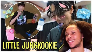 JamarioReacts To BTS Jungkook is Small And Fits in Your Pocket!!!