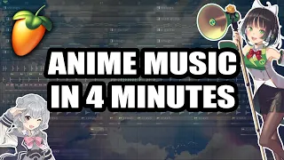 MAKE AN ANIME MUSIC IN 4 MINUTES