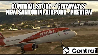 🔴 LIVE *GIVEAWAY STREAM* - Contrail Discounts & PRE-RELEASE Santorini - Easyjet A320