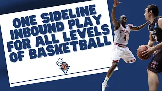 One Sideline Inbound Play for all Levels of Basketball