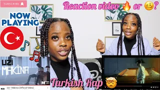 Uzi - Makina (Official Video) TURKISH RAP REACTION