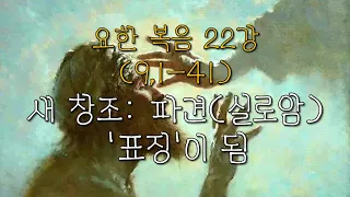 요한 복음 제22강/ 9,1-41/ 새 창조: 파견(실로암) - '표징'이 됨