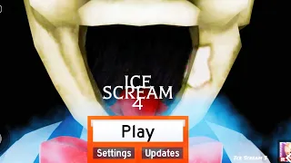 Ice Scream 4 Roblox Gameplay | Ice Scream 4