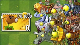 Plants Vs Zombies 2 Final Boss - Every Random Plant LEVEL 1000 Attack Pvz2 All Bosses Fight!