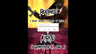 Roland (Library of Ruina) vs Kirito (SAO) requested by @FWDepthperception #shorts #libraryofruina #1v1