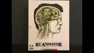 Re-Animator Limited Edition Arrow Video Blu-ray Unboxing