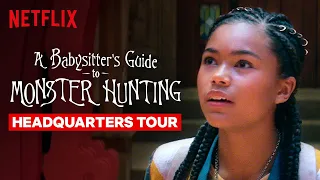 Headquarters Tour! | A Babysitter's Guide to Monster Hunting | Netflix After School