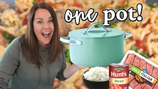 EASY & Delicious ONE POT meals! | A new FAVORITE one pot RECIPE