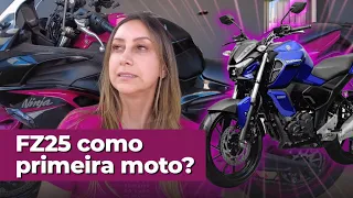 FZ25 COMO PRIMEIRA MOTO? | por Day Miguel ♥︎