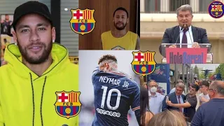 WHAT!?🔥 Neymar to return to Barcelona? Messi to Barca. Laporta, Xavi...