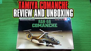 Tamiya Comanche RAH-66 1/72 Scale -  Review And Unboxing