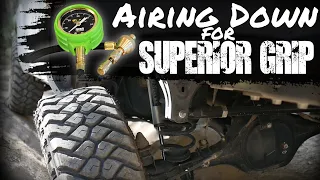 Airing Down 4WD Tyres For Superior Grip Offroad - How, Why & When #TrackSessions