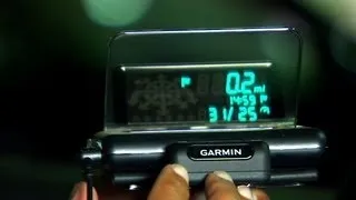 Keep your eyes on the road with Garmin HUD