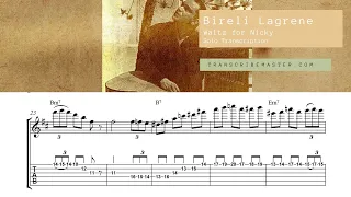 Bireli Lagrene - Waltz for Nicky (solo transcription)