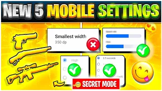 Free Fire New Mobile Settings 🔥| Headshot Setting | Secret One Tap Setting In Mobile | 2gb 3gb - 8gb
