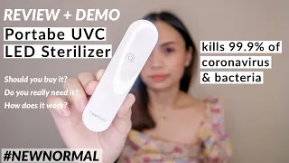 PORTABLE UV LED LIGHT STERILIZER (DO YOU NEED IT?)